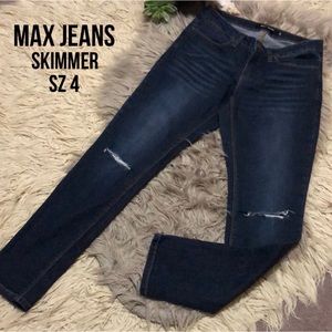 Max Jeans-Sz 4 Skimmer-EUC